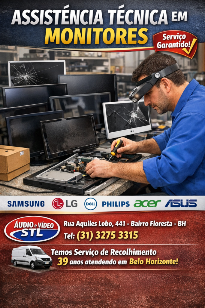 Conserto de Monitor em BH tel:(31)3275 3315