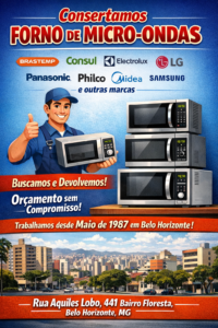 Conserto de Micro-Ondas em BH (31)3275 3315